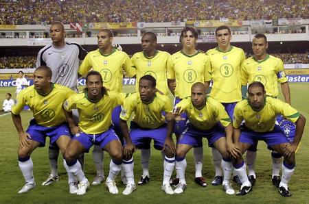 l'equipe du brazil